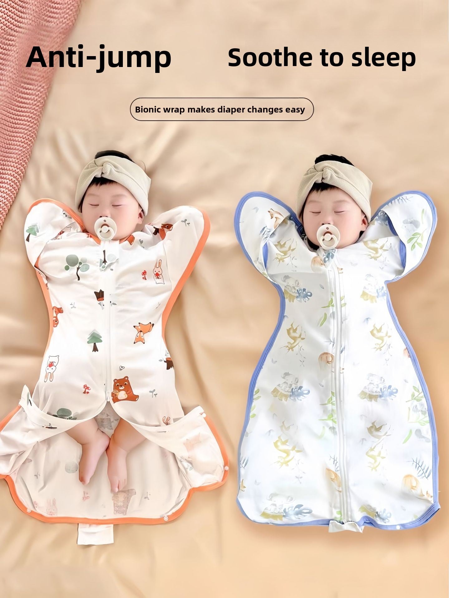 Therabell CradleUp Arms-Up Swaddle Sack